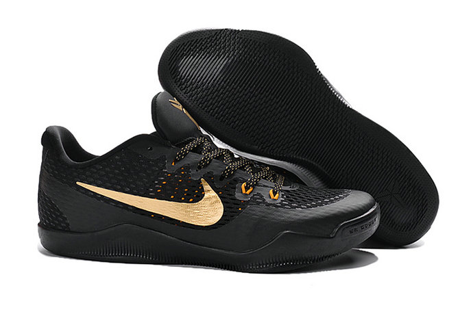 Kobe XI Black Gold BasketBall Shoes